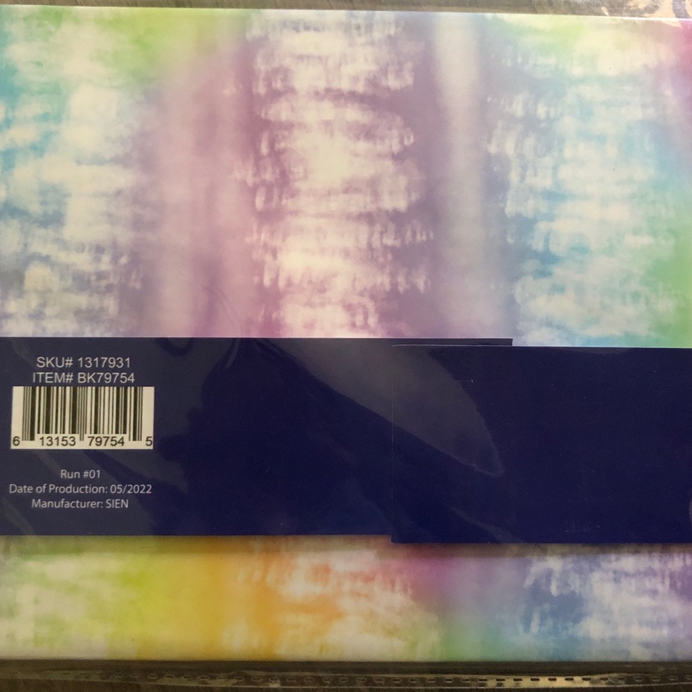 Multicolor Tie-Dye Journal - Picture 2 of 2